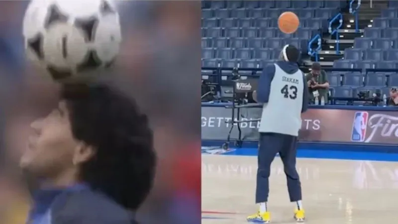 2 metrelik Maradona!