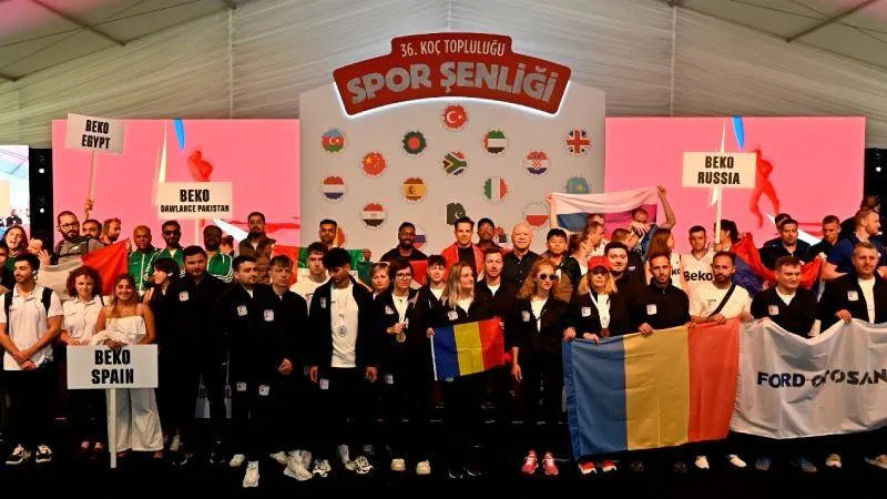 36. Koç Topluluğu Spor Şenliği'nde 775 takım yarıştı