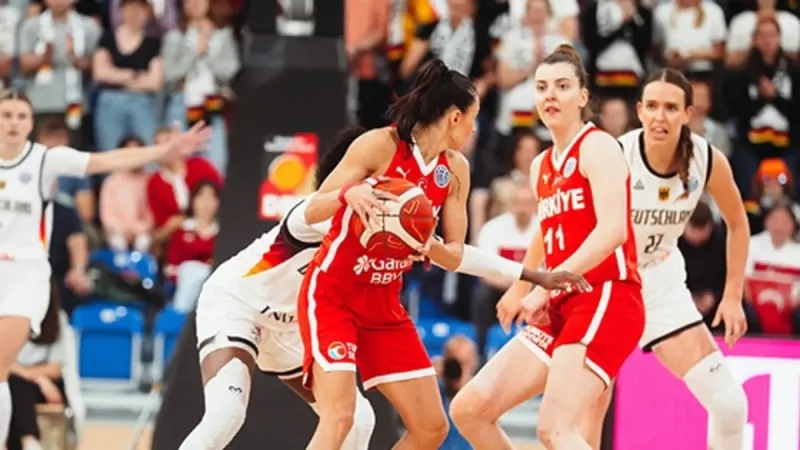 A Milli Kadın Basketbol Takımı Almanya'ya kaybetti