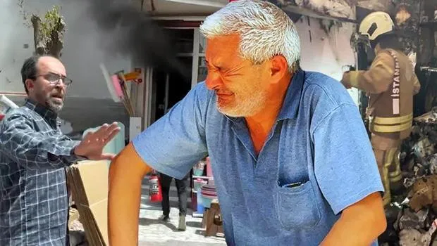Avcılar'da Korkunç Yangın! İşyeri Sahibi Gözyaşlarına Boğuldu