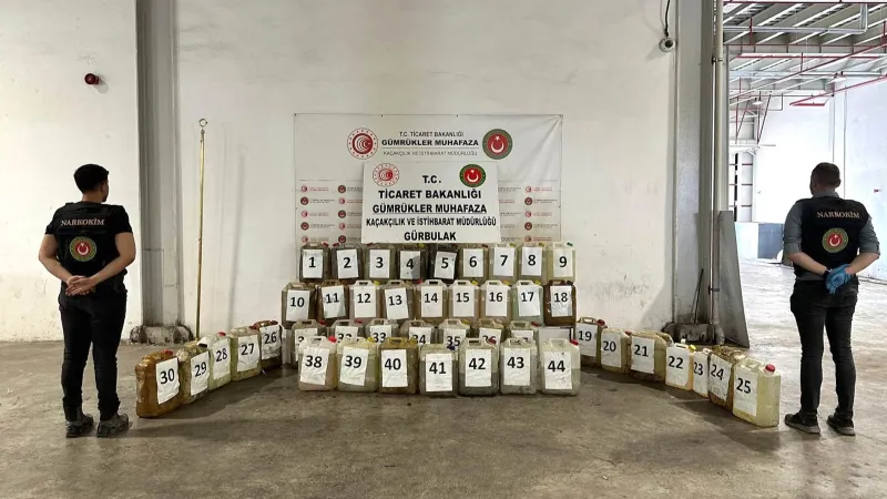 Sınırda Şok Baskın! 2.7 Milyar TL'lik Uyuşturucu Ele Geçirildi!