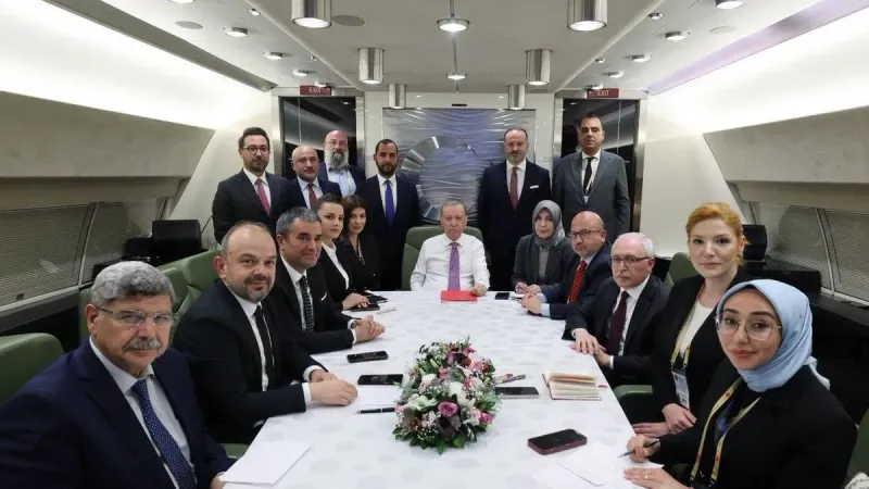 Başkan Erdoğan Macaristan dönüşü uçakta gazetecilerin sorularını yanıtladı