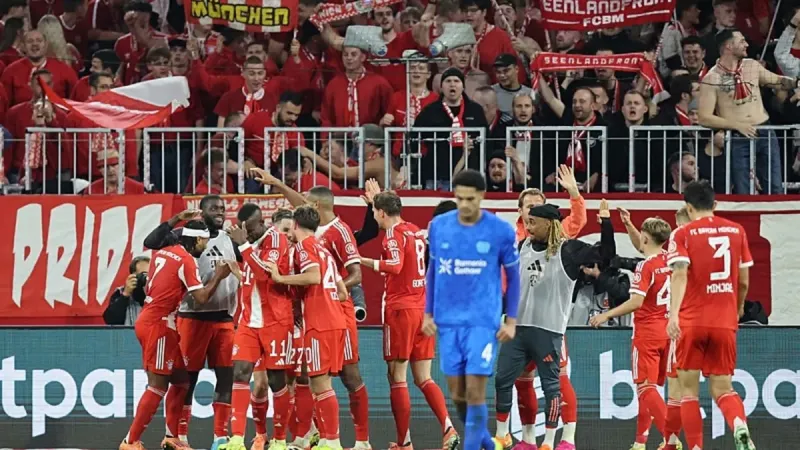 Bayern Münih, Bayer Leverkusen'i 3 golle devirdi!