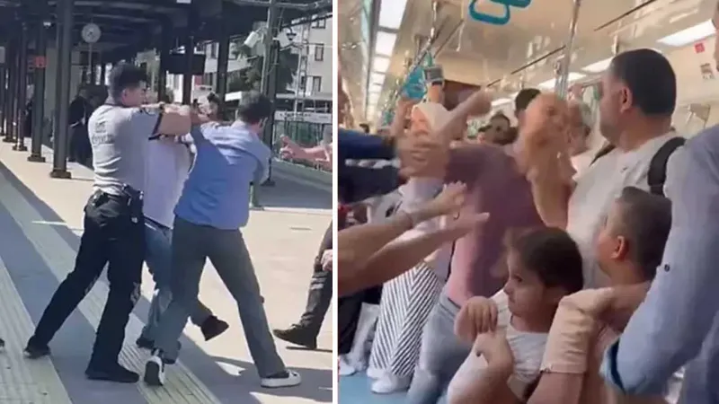 Marmaray'da Şok! Saldırıya Uğrayan Babadan Kadın Şikayetçi Oldu