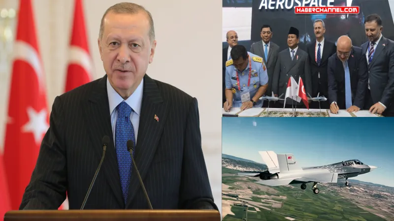 Cumhurbaşkanı Erdoğan: "48 adet KAAN, Türkiye'de üretilerek Endonezya'ya ihraç edilecek"