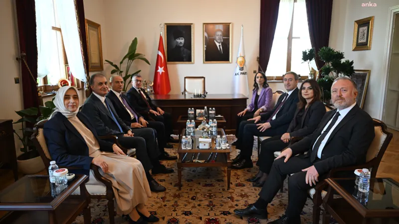 Dem Parti: Görüşmede sürecin sağlıklı ilerlemesi için atılması gereken adımlar ve Meclis’in üstleneceği rol de konuşuldu