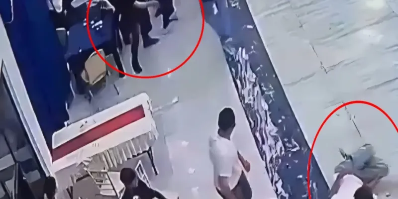 Siirt'te Düğün Kana Bulandı! Saldırı Anı Kamerada!