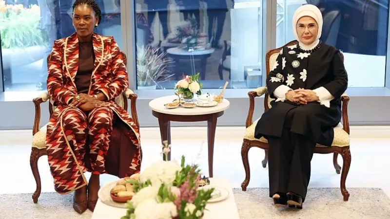 Emine Erdoğan'dan BM'de Zirve! Lider Eşleriyle Görüştü!