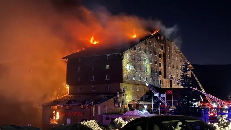 Grand Kartal Otel yangını davasında 2. duruşma görülüyor