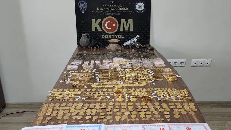 Hatay'da Altın Vurgunu! 5 Kuyumcuya Şok Baskın!