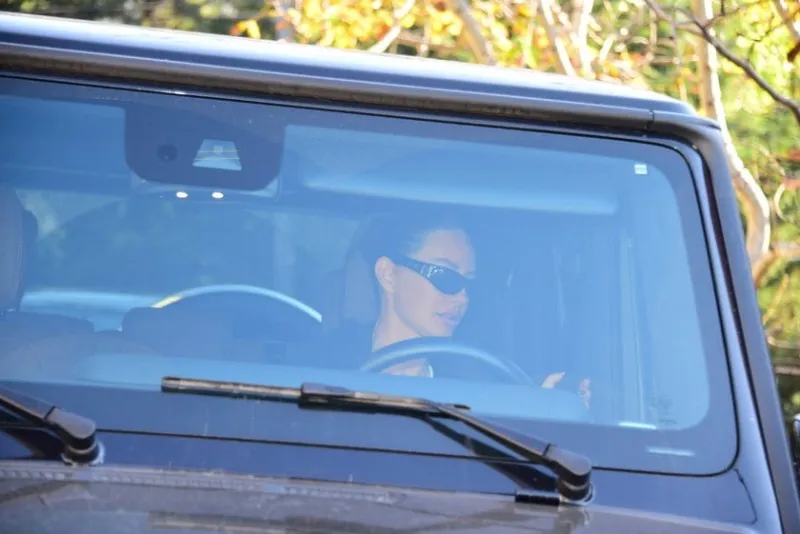 "Her şey yolunda" dedi ve cipine binerek gitti