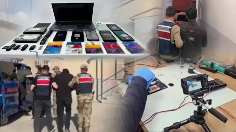 Siber Suç Operasyonu: Jandarma'dan 61 Gözaltı! Şok Detaylar!