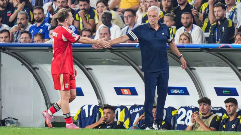 Jose Mourinho'dan flaş sözler: Benfica, Kerem Aktürkoğlu'nu özledi