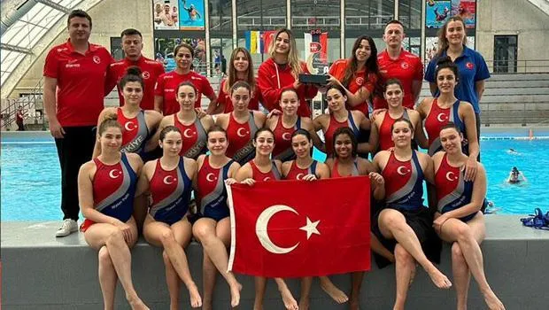 Kadın Sutopu Milli Takımı, Slovakya'da şampiyon oldu