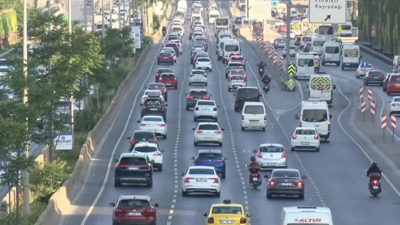 Kurban Bayramı sonrası İstanbul'da trafik yoğunluğu | İstanbul trafik durum
