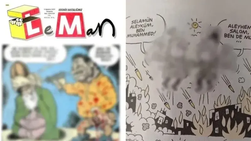 Leman Dergisi kimin? Leman Dergisi skandal karikatür nedir? Mehmet Çağçağ ve Tuncay Akgün kimdir?