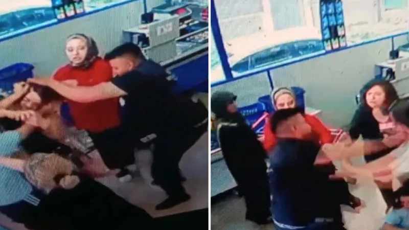 Markette Dehşet! Kadına Şiddet Uygulayan Saldırgan Serbest Mi Kaldı?