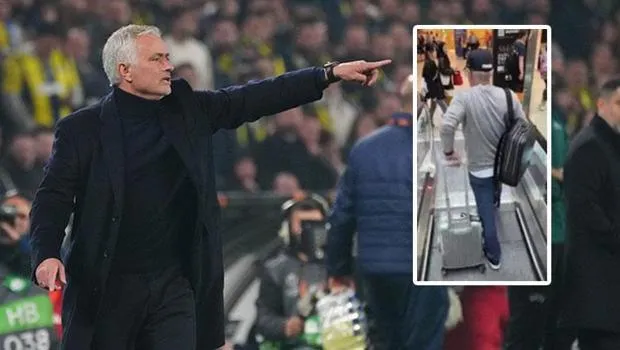 Mourinho Fenerbahçe'den Gidiyor Mu? İtalyanlar O Görüntüyü Yakaladı!