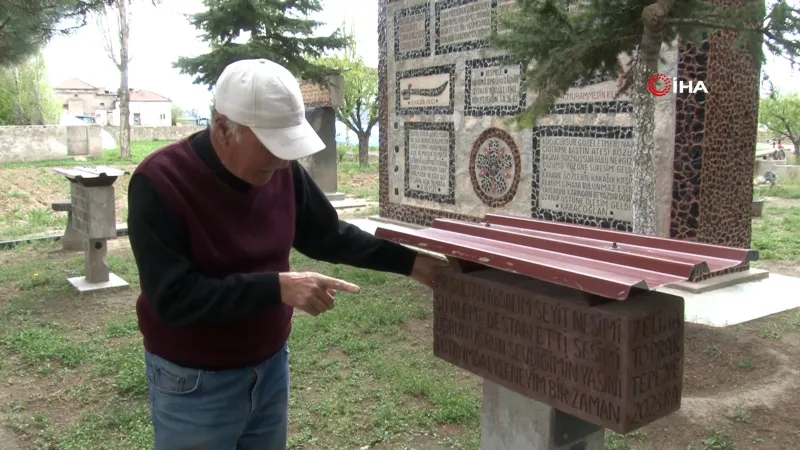 Aşkın Taşa Kazınmış Hali: 74 Yaşındaki Adamdan Duygu Dolu Anıt!