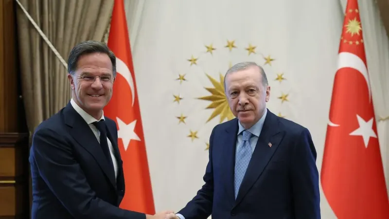 Erdoğan ve Rutte Külliye'de! NATO Zirvesi Öncesi Kritik Görüşme