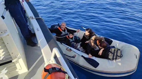 Bodrum'da Göçmen Operasyonu! 2 Çocukla Yakalandılar