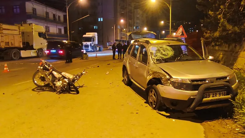 Gümüşhane'de Feci Kaza: Motosiklet Sürücüsü Hayatını Kaybetti!