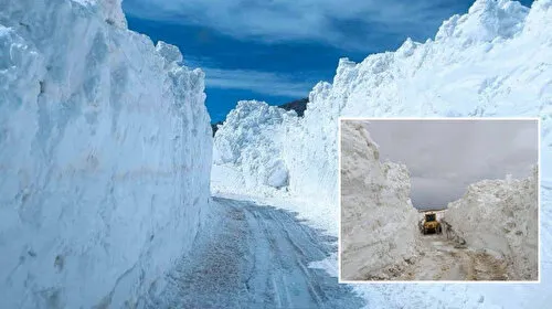 Hakkari'de Mayıs Şoku: Kar Kalınlığı 3 Metreyi Aştı!