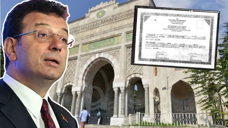 İmamoğlu'na ŞOK! İstanbul Üniversitesi'nden Diploma İptali Kararı!