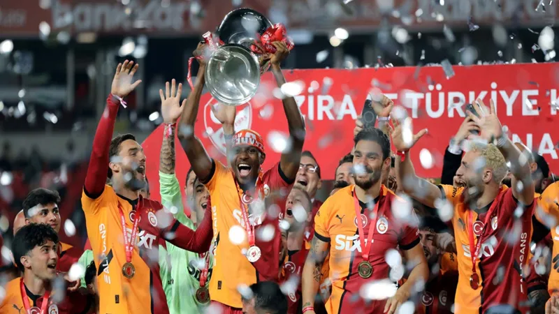 Galatasaray'dan Kupa Zaferi! Trabzonspor'u Fethetti