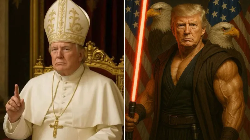 Trump'tan Yeni Yapay Zeka Şovu: Bu Kez Star Wars'ta!