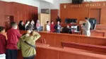 Öğrencilere duruşma salonunda ders! Başsavcı vekili Güleç de eşlik etti