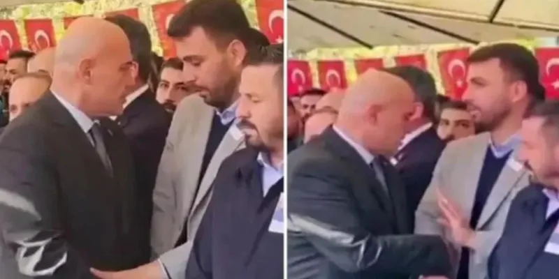 Şehit Cenazesinde Vekiller Arasında Saf Kavgası! Şoke Eden Anlar
