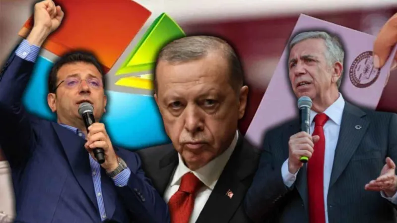 Anket Sonucu Şok Etti! İmamoğlu ve Yavaş Erdoğan'ı Solladı!