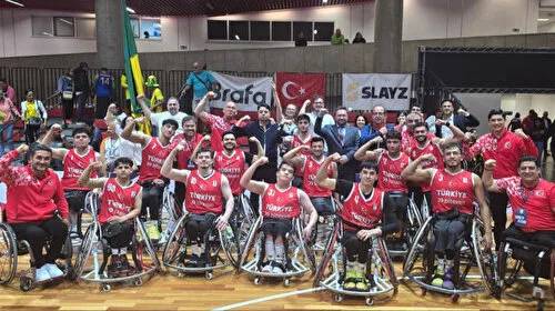 Tekerlekli Sandalye Basketbol Milli Takımı Çeyrek Finalde! Rakip ABD!