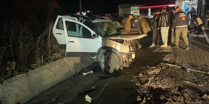 Uşak'ta feci kaza: Karı koca yaşamını yitirdi